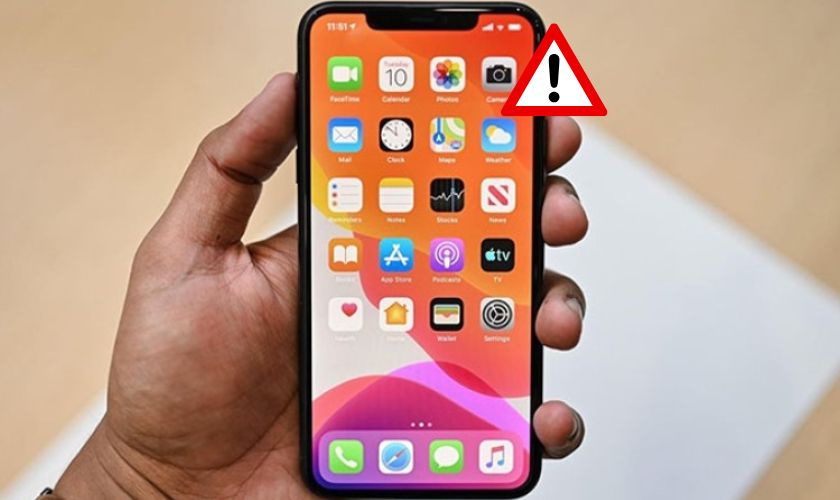 Dấu hiệu màn hình điện thoại không cảm ứng được