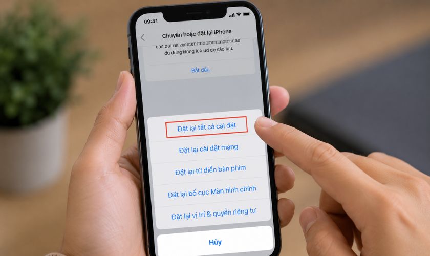 Khôi phục cài đặt gốc