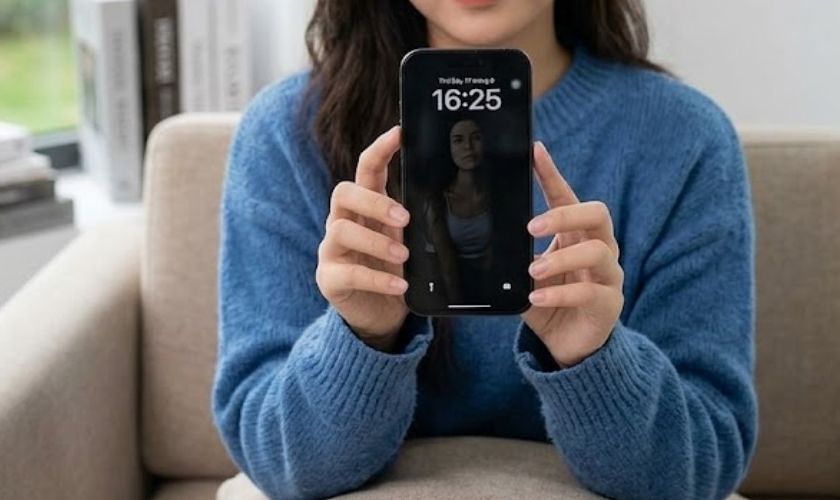 Màn hình iPhone 15 Pro Max không tắt hẳn có phải lỗi không