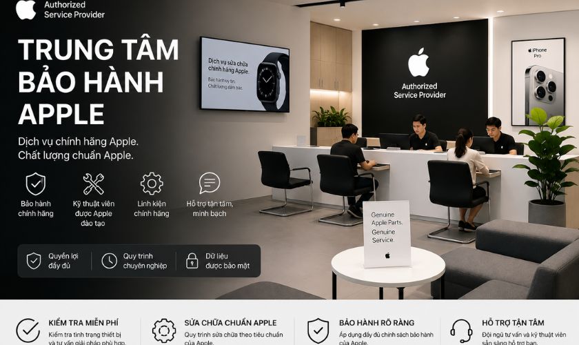 AppleCare và Bảo hành giới hạn Apple