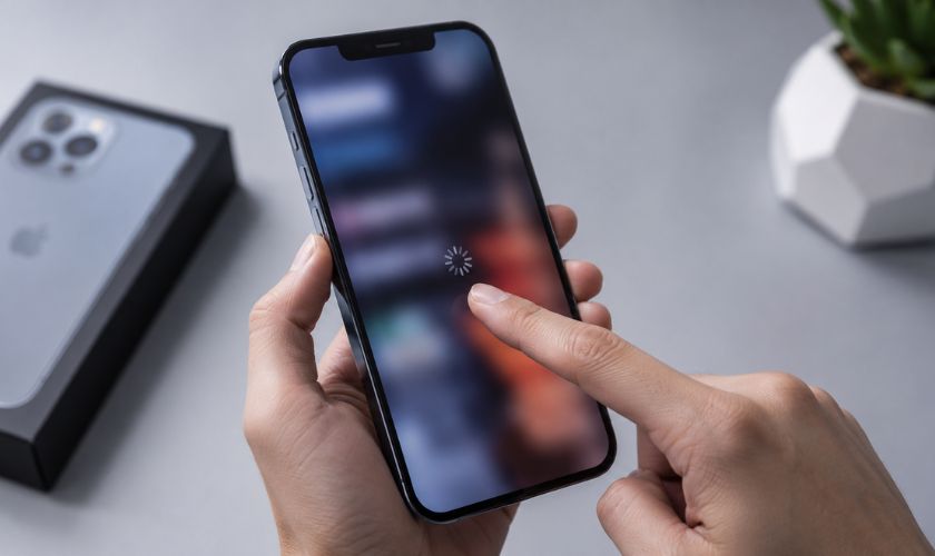 Dấu hiệu nhận biết iPhone 12 Pro Max bị đơ màn hình