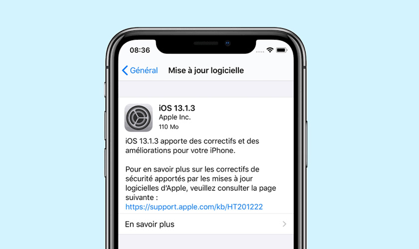kiểm tra iOS trên iPhone