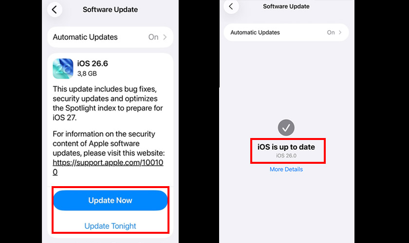 Cách kiểm tra iPhone đã cập nhật iOS mới nhất chưa