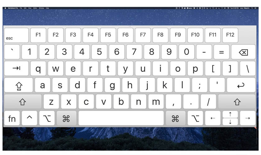 Cách đọc kết quả kiểm tra bằng Keyboard Viewer