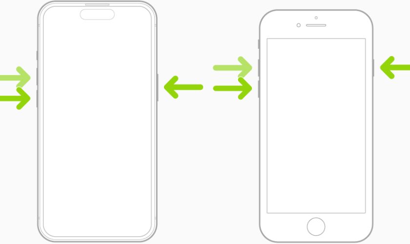 Cách khắc phục màn hình iPhone bị sọc xanh trắng