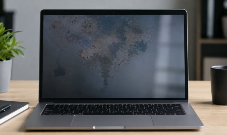 màn hình laptop bị mốc