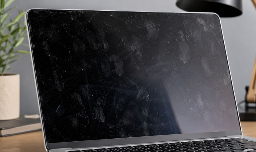 Nguyên nhân khiến màn hình laptop bị mốc hoặc loang ẩm