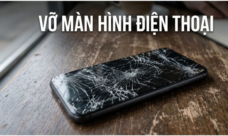 Vỡ màn hình điện thoại