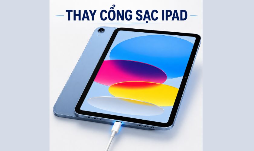 Nguyên nhân cần thay cổng sạc iPad chính hãng