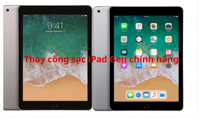 Quy trình thay cổng sạc iPad Gen chuyên nghiệp, an toàn, nhanh chóng