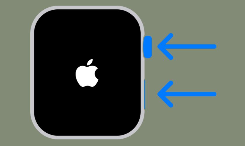 Kiểm tra nút nguồn Apple Watch