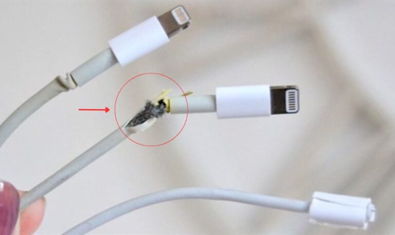 Cách sửa dây sạc iPhone bị đứt