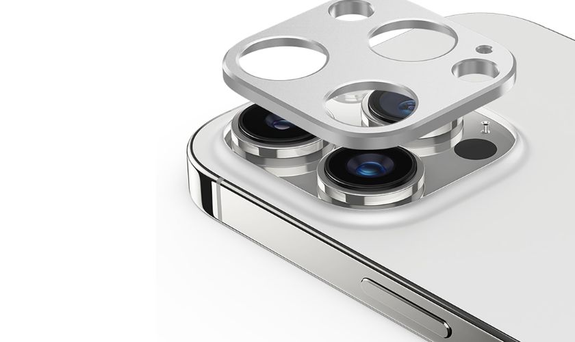 Miếng dán cường lực che khuất camera