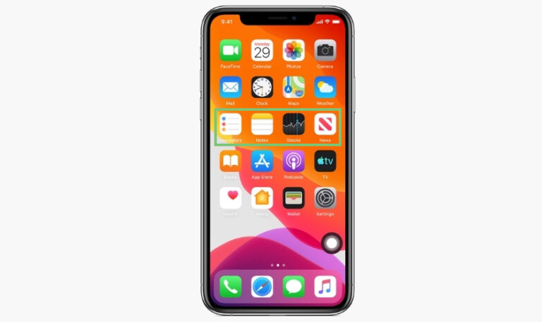 iPhone bị nhảy ô vuông màu xanh