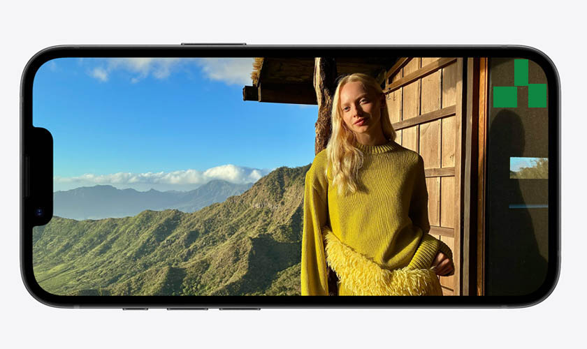 Nguyên nhân khiến iPhone bị nhảy ô vuông màu xanh