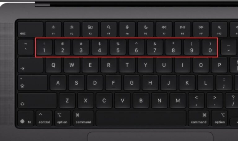 MacBook Air không gõ được các ký tự @ # $ ^ & * ( )