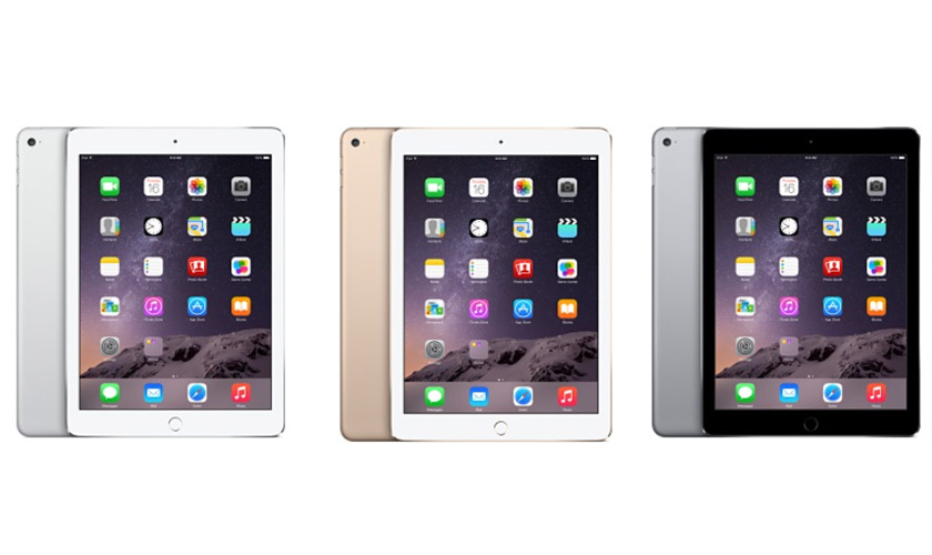 màn hình iPad Air 2 bị nhòe màu
