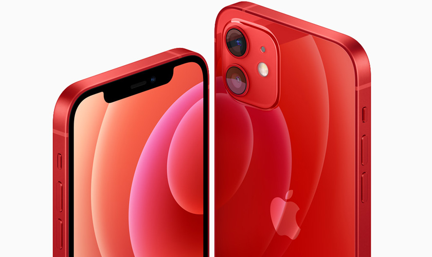 Mặt lưng iPhone 12 bằng gì