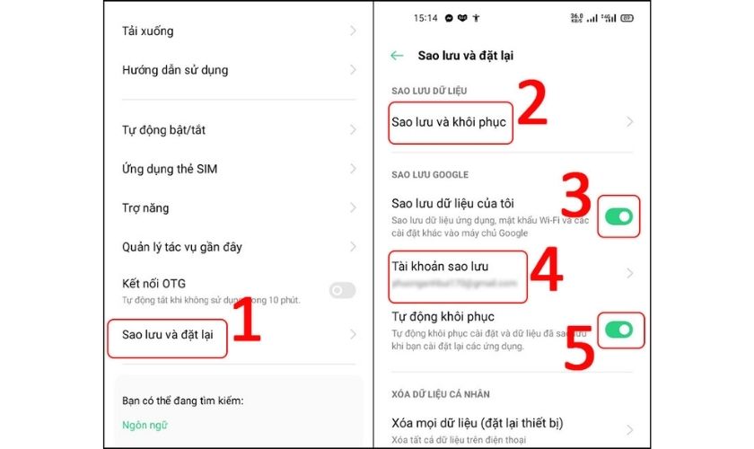 Sao lưu dữ liệu nếu máy vẫn hoạt động