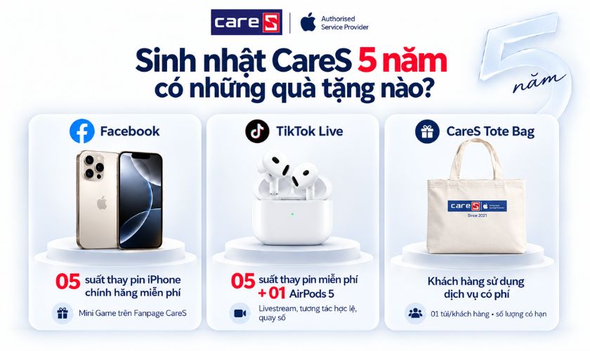 sinh nhật CareS 5 năm