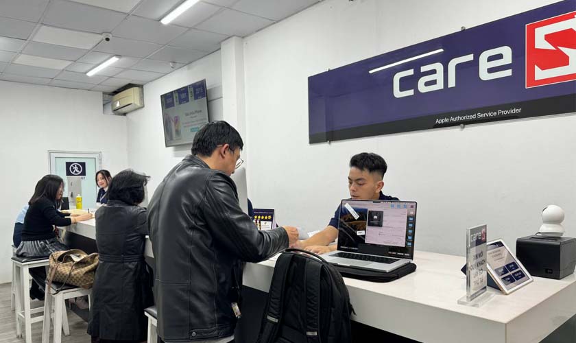 Chế độ bảo hành khi thay camera trước iPad chính hãng tại CareS