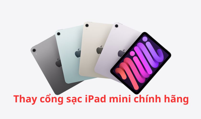 Dấu hiệu cần thay cổng sạc iPad Mini