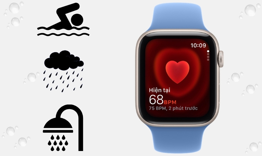 Apple Watch 3 có đeo khi tắm được không