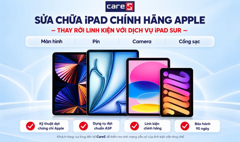 iPad SUR tại CareS là gì