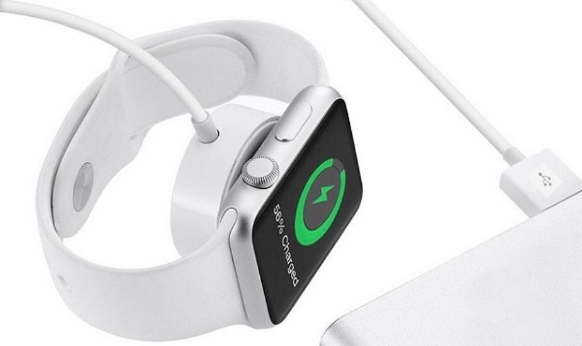 Apple Watch hiện dây sạc