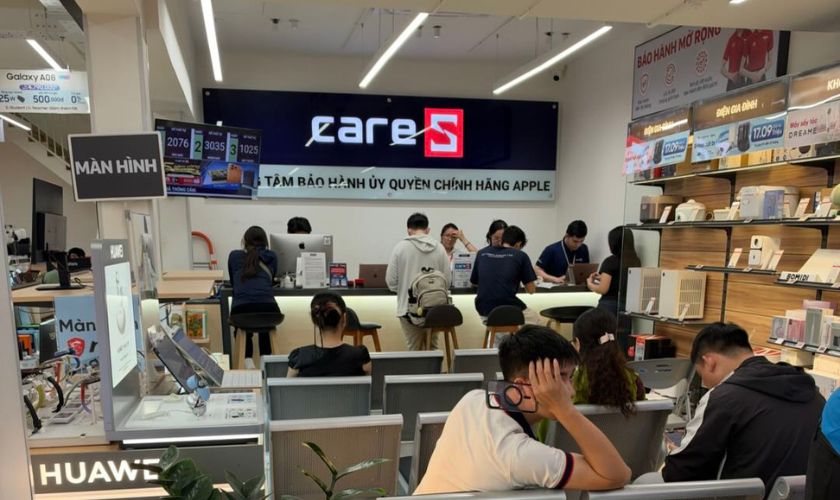 Quy trình tiếp nhận dịch vụ iPad SUR tại CareS
