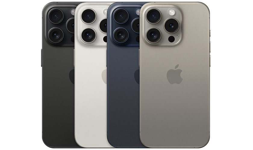 Vỏ iPhone 15 Pro Max và iPhone 15 Pro làm bằng chất liệu gì