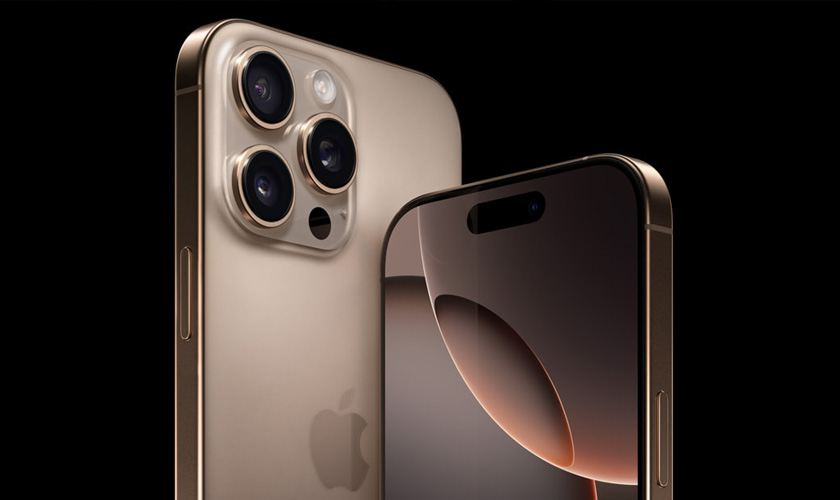 Hệ thống tản nhiệt làm từ nhôm giúp iPhone 16 Pro Max không bị nóng máy nhanh