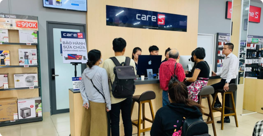 CareS - Trung tâm bảo hành ủy quyền chính hãng Apple